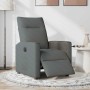 Sillón reclinable eléctrico de tela gris oscuro en Sillones | Comprar online en Foru.es