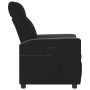 Sillón reclinable eléctrico de tela negro en Sillones | Comprar online en Foru.es