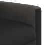 Sillón reclinable eléctrico de tela negro en Sillones | Comprar online en Foru.es
