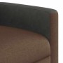 Sillón reclinable eléctrico de tela marrón en Sillones | Comprar online en Foru.es