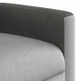 Sillón reclinable de masaje eléctrico tela gris nube en Sillones | Comprar online en Foru.es