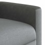 Sillón reclinable de masaje eléctrico tela gris claro en Sillones | Comprar online en Foru.es