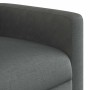 Sillón reclinable de masaje eléctrico tela gris oscuro en Sillones | Comprar online en Foru.es