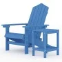 Silla de jardín Adirondack con mesa HDPE azul aguamarina de vidaXL, Sillas de jardín - Ref: Foro24-3095703, Precio: 218,49 €,...