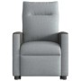 Sillón reclinable elevable de tela gris claro en Sillones | Comprar online en Foru.es