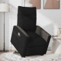 Sillón reclinable elevable tela negro en Sillones | Comprar online en Foru.es