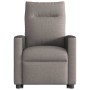 Sillón reclinable elevable tela gris taupe en Sillones | Comprar online en Foru.es