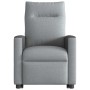 Sillón eléctrico reclinable elevable de tela gris claro en Sillones | Comprar online en Foru.es
