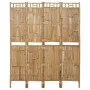 Biombo divisor de 4 paneles 160x180 cm de vidaXL, Divisores de ambientes - Ref: Foro24-341749, Precio: 128,70 €, Descuento: %