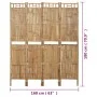 Biombo divisor de 4 paneles 160x180 cm de vidaXL, Divisores de ambientes - Ref: Foro24-341749, Precio: 128,70 €, Descuento: %