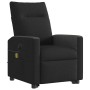 Sillón de masaje eléctrico reclinable elevable tela negro en Sillones | Comprar online en Foru.es