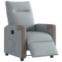 Sillón reclinable eléctrico tela gris claro en Sillones | Comprar online en Foru.es
