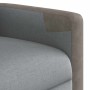 Sillón reclinable eléctrico tela gris claro en Sillones | Comprar online en Foru.es