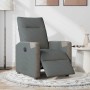 Sillón reclinable eléctrico de tela gris oscuro en Sillones | Comprar online en Foru.es