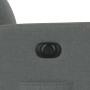 Sillón reclinable eléctrico de tela gris oscuro en Sillones | Comprar online en Foru.es