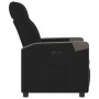 Sillón reclinable eléctrico de tela negro en Sillones | Comprar online en Foru.es