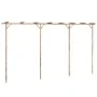 Pérgola de bambú 385x40x205 cm de vidaXL, Pérgolas, arcos y enrejados de jardín - Ref: Foro24-341747, Precio: 91,16 €, Descue...