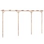 Pérgola de bambú 385x40x205 cm de vidaXL, Pérgolas, arcos y enrejados de jardín - Ref: Foro24-341747, Precio: 93,57 €, Descue...