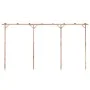 Pérgola de bambú 385x40x205 cm de vidaXL, Pérgolas, arcos y enrejados de jardín - Ref: Foro24-341747, Precio: 91,16 €, Descue...