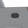 Sillón reclinable elevable de tela gris claro en Sillones | Comprar online en Foru.es