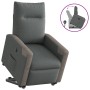 Sillón reclinable elevable de tela gris oscuro en Sillones | Comprar online en Foru.es