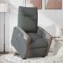 Sillón reclinable elevable de tela gris oscuro en Sillones | Comprar online en Foru.es