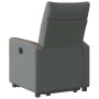 Sillón reclinable elevable de tela gris oscuro en Sillones | Comprar online en Foru.es