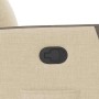 Sillón reclinable elevable de tela color crema en Sillones | Comprar online en Foru.es
