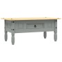 Mesa de centro Corona Range pino mexicano gris 100x55x44 cm en Mesas de centro | Comprar online en Foru.es
