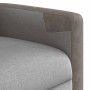Sillón de masaje reclinable de pie de tela gris nube en Sillones | Comprar online en Foru.es