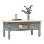 Mesa de centro Corona Range pino mexicano gris 100x55x44 cm en Mesas de centro | Comprar online en Foru.es