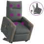 Silla de masaje reclinable de pie de tela gris oscuro en Sillones | Comprar online en Foru.es