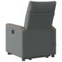 Silla de masaje reclinable de pie de tela gris oscuro en Sillones | Comprar online en Foru.es