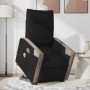 Sillón reclinable de masaje elevable tela negro en Sillones | Comprar online en Foru.es