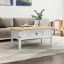 Mesa de centro Corona Range pino mexicano blanco 100x55x44 cm en Mesas de centro | Comprar online en Foru.es