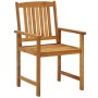 Juego de comedor de jardín 9 piezas madera maciza de acacia de vidaXL, Conjuntos de jardín - Ref: Foro24-3098681, Precio: 857...