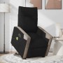 Sillón de masaje eléctrico reclinable elevable tela negro en Sillones | Comprar online en Foru.es