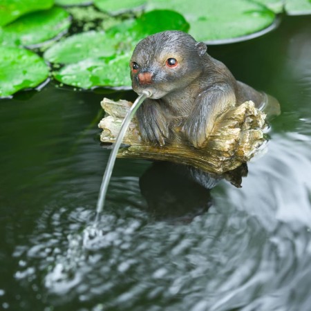 Ubbink Fuente de jardín con chorro y en forma de nutria de Ubbink, Fuentes y cascadas - Ref: Foro24-442057, Precio: 50,61 €, ...