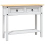 Mesa consola Corona Range de pino mexicano blanco 90x34,5x73 cm en Mesas auxiliares | Comprar online en Foru.es