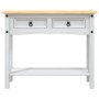 Mesa consola Corona Range de pino mexicano blanco 90x34,5x73 cm en Mesas auxiliares | Comprar online en Foru.es