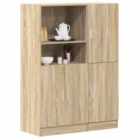 Set de muebles de cocina 2 pzas madera ingeniería roble sonoma en Estanterías | Comprar online en Foru.es