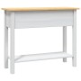 Mesa consola Corona Range de pino mexicano blanco 90x34,5x73 cm en Mesas auxiliares | Comprar online en Foru.es