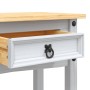 Mesa consola Corona Range de pino mexicano blanco 90x34,5x73 cm en Mesas auxiliares | Comprar online en Foru.es