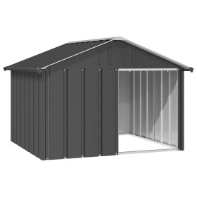 Casa de perro acero galvanizado antracita 116,5x103x81,5 cm de vidaXL, Casetas para perros - Ref: Foro24-171540, Precio: 112,...