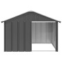 Casa de perro acero galvanizado antracita 116,5x103x81,5 cm de vidaXL, Casetas para perros - Ref: Foro24-171540, Precio: 112,...