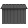 Casa de perro acero galvanizado antracita 116,5x103x81,5 cm de vidaXL, Casetas para perros - Ref: Foro24-171540, Precio: 112,...