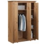 Armario de 3 puertas madera pino Panamá Range 118x50x171,5 cm en Armarios roperos | Comprar online en Foru.es