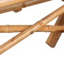 Mesa de pícnic de bambú 115x115x81 cm de vidaXL, Mesas de jardín - Ref: Foro24-341754, Precio: 139,04 €, Descuento: %