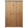 Armario de 3 puertas madera pino Panamá Range 118x50x171,5 cm en Armarios roperos | Comprar online en Foru.es