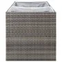 Jardinera ratán sintético gris 157x80x80 cm de vidaXL, Maceteros y jardineras - Ref: Foro24-319178, Precio: 128,55 €, Descuen...